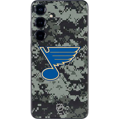NHL St. Louis Blues Camo Galaxy S25 Skin